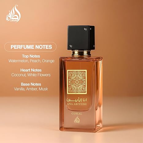 Lattafa Ana Abiyedh Coral Perfume