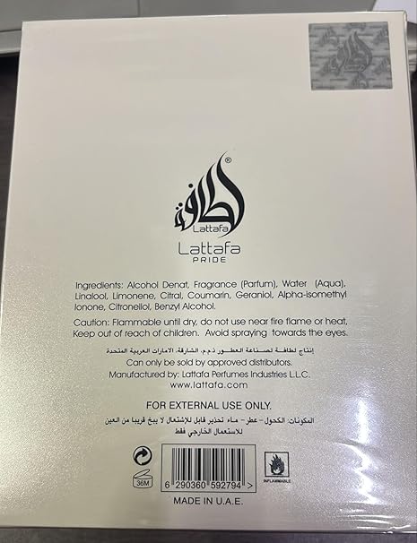 Lattafa Pride Embrace Perfume