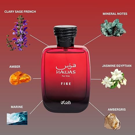 RASASI Hawas Fire Perfume
