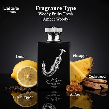 Lattafa Ishq Al Shuyukh Silver Perfume